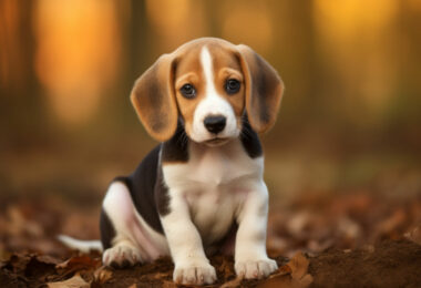 Beagle Welpe