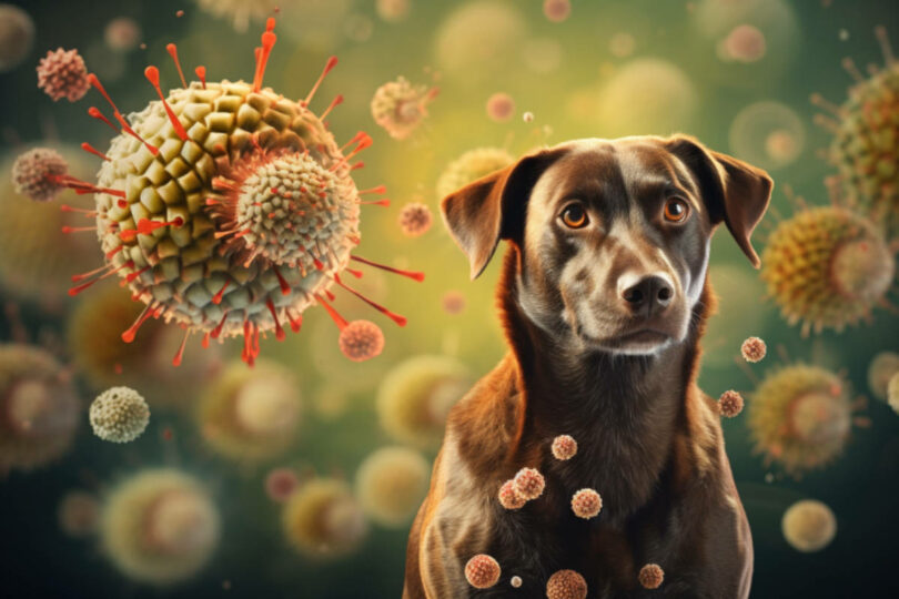 Bakterielle Infektion bei Hunden